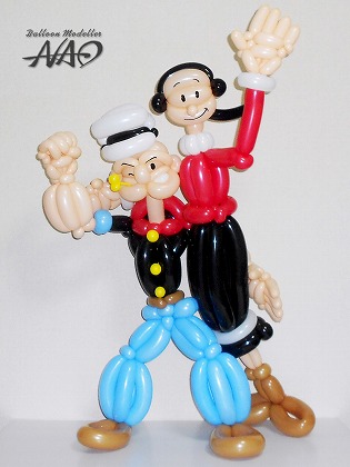 Popeye and Olive Oyl