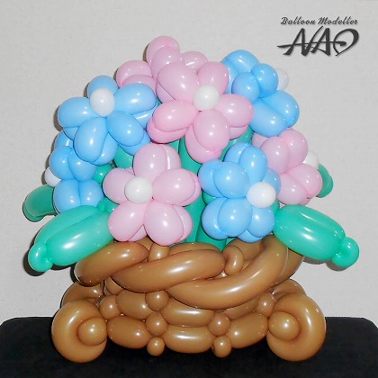 Balloon Flower Basket